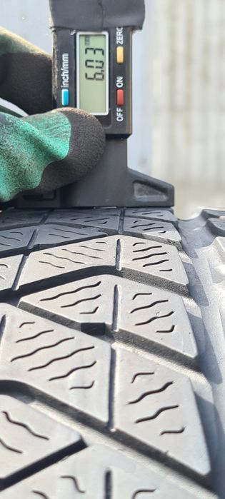 Зима 255/60/R17 6 мм Pirelli 2шт Колёса Резина Шины Склад