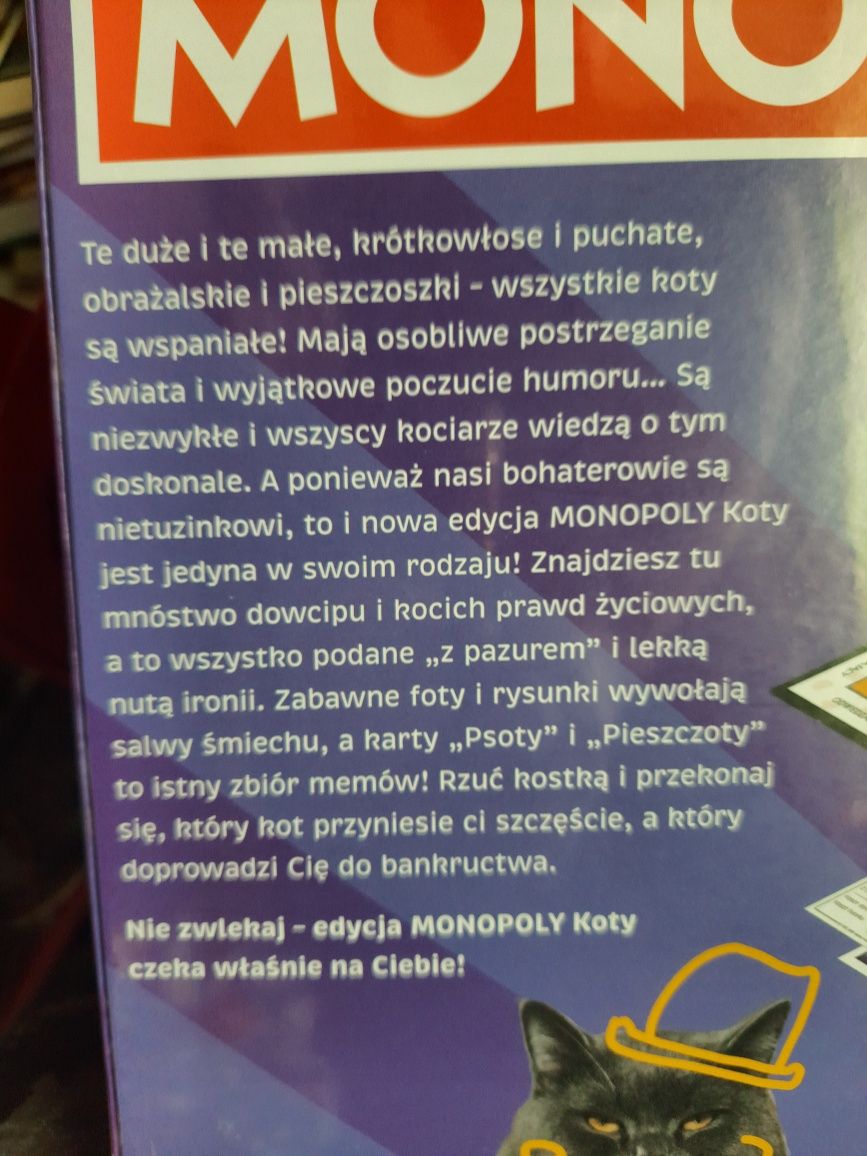 Gra Monopoly Koty