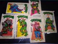 antigas e raras tatoos tartarugas ninjas