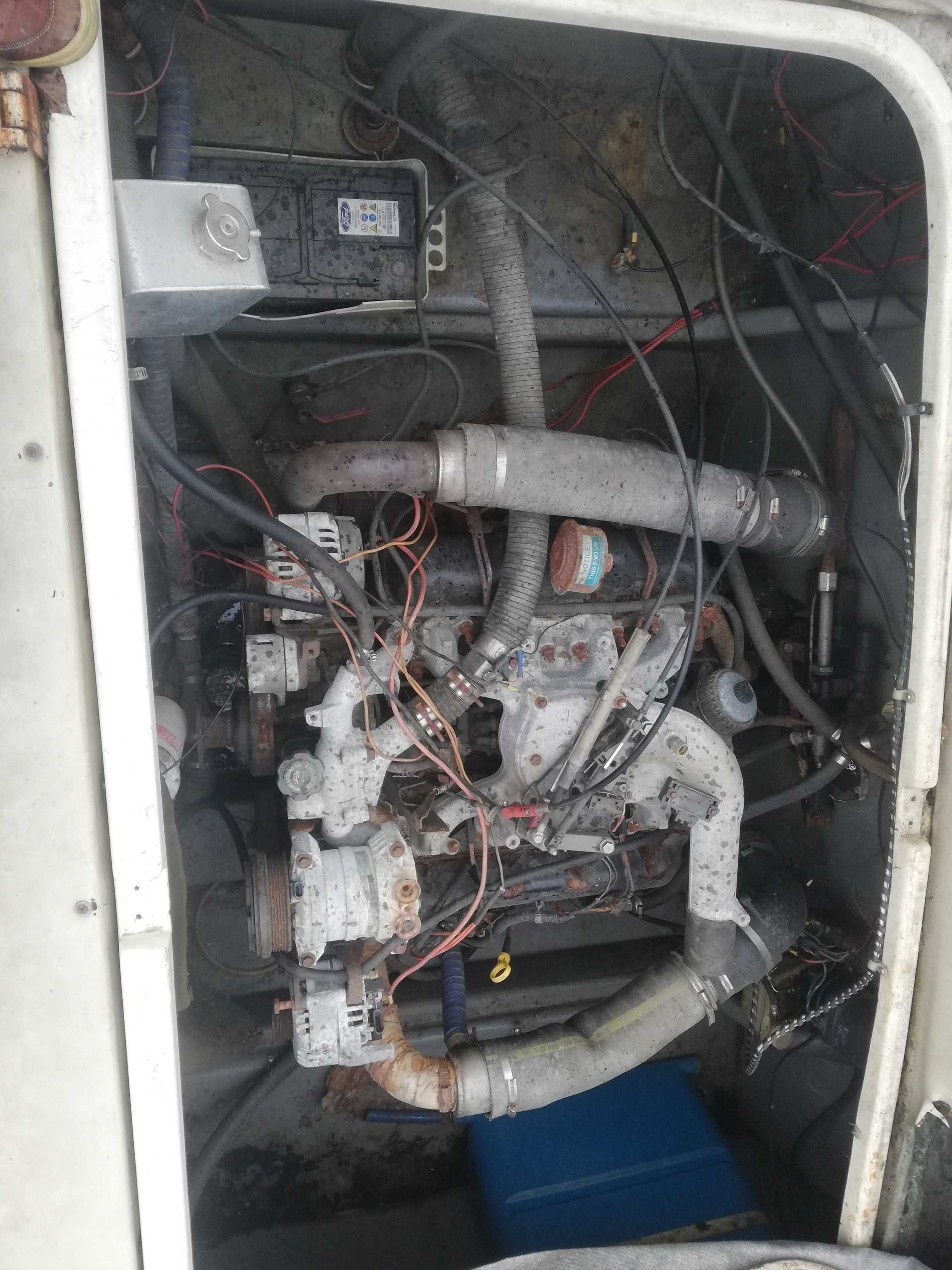 Łódź motorowa Sunseeker 23, Jacht motorowy do renowacji diesel