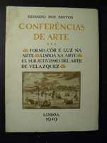 Santos (Reinaldo dos);Conferências de Arte;Forma,Cõr e Luz na Arte
