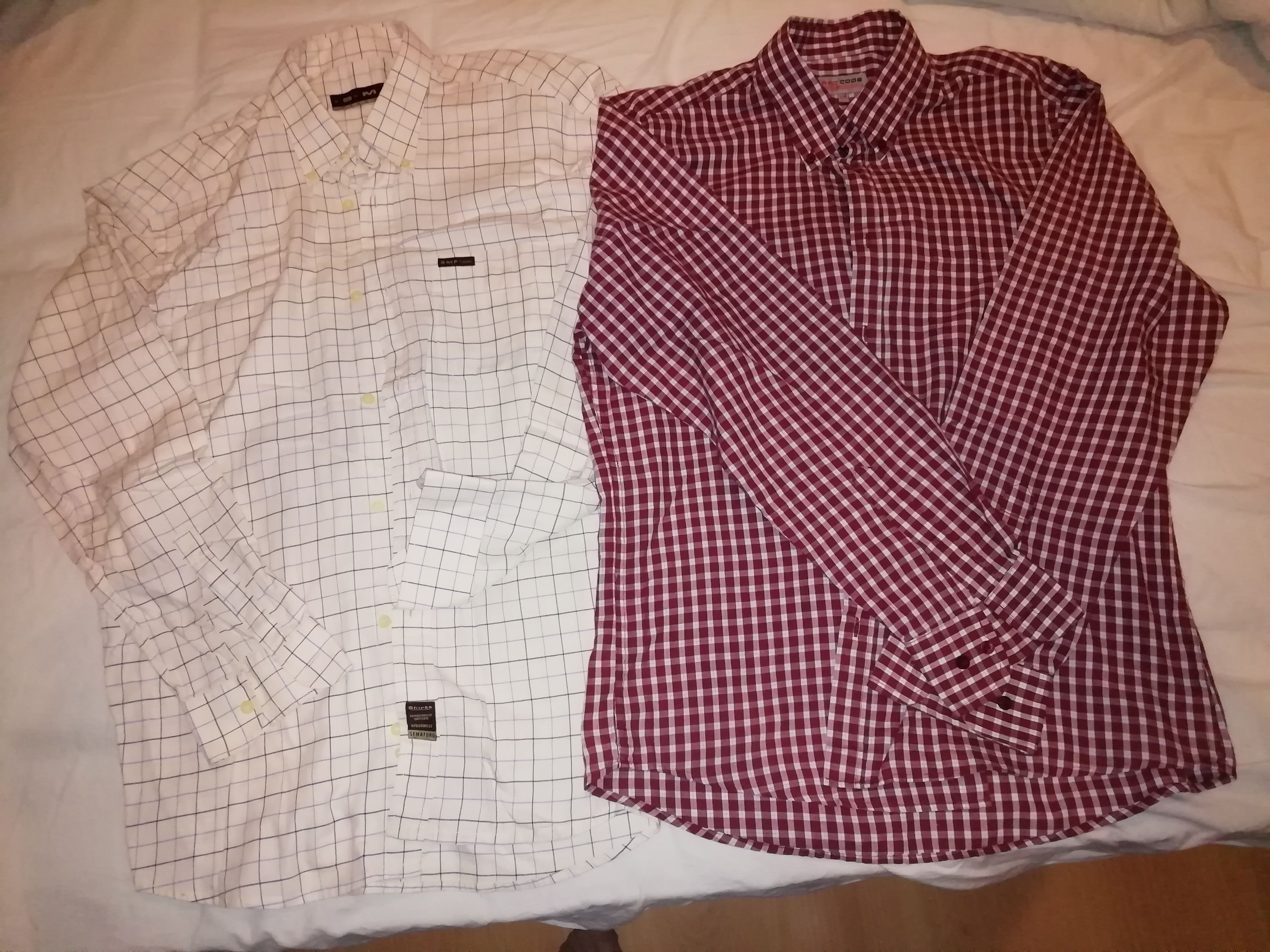 Conjunto de Camisas de homem de várias marcas