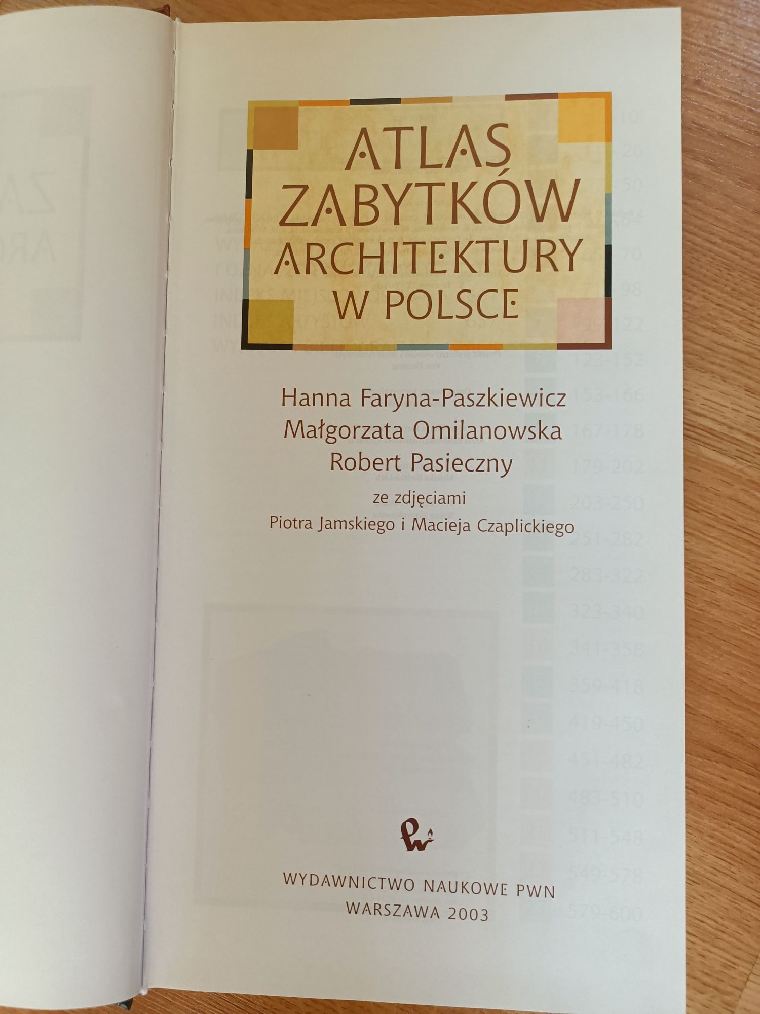 Atlas zabytków architektury w Polsce