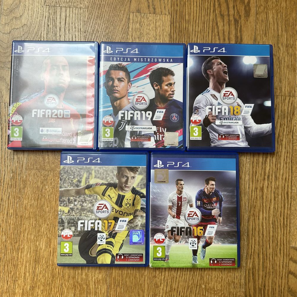 FIFA 16,17,18,19,20 Ps4