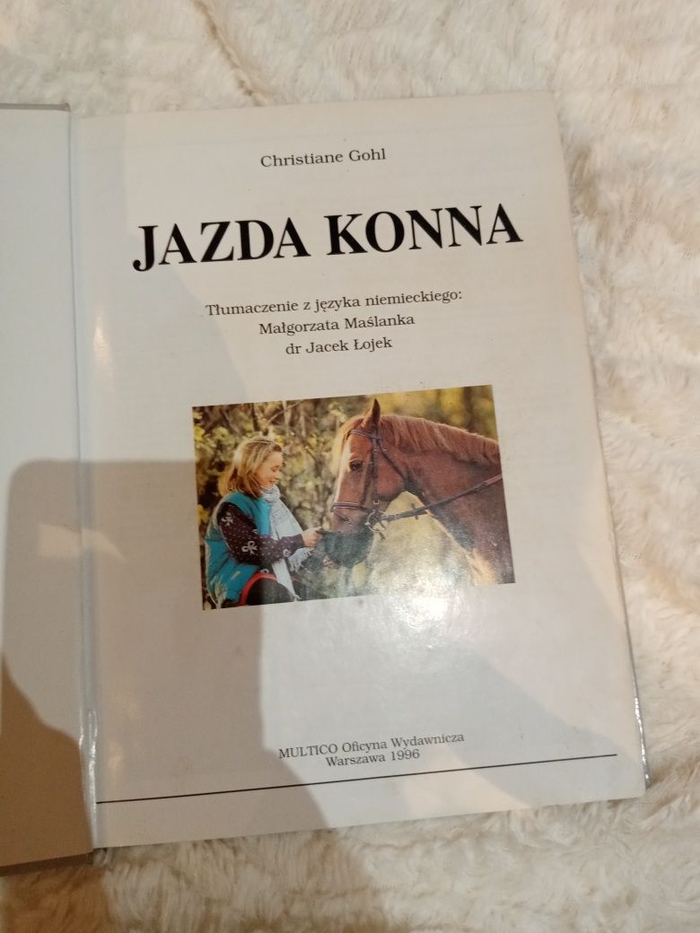 Książka jazda konna