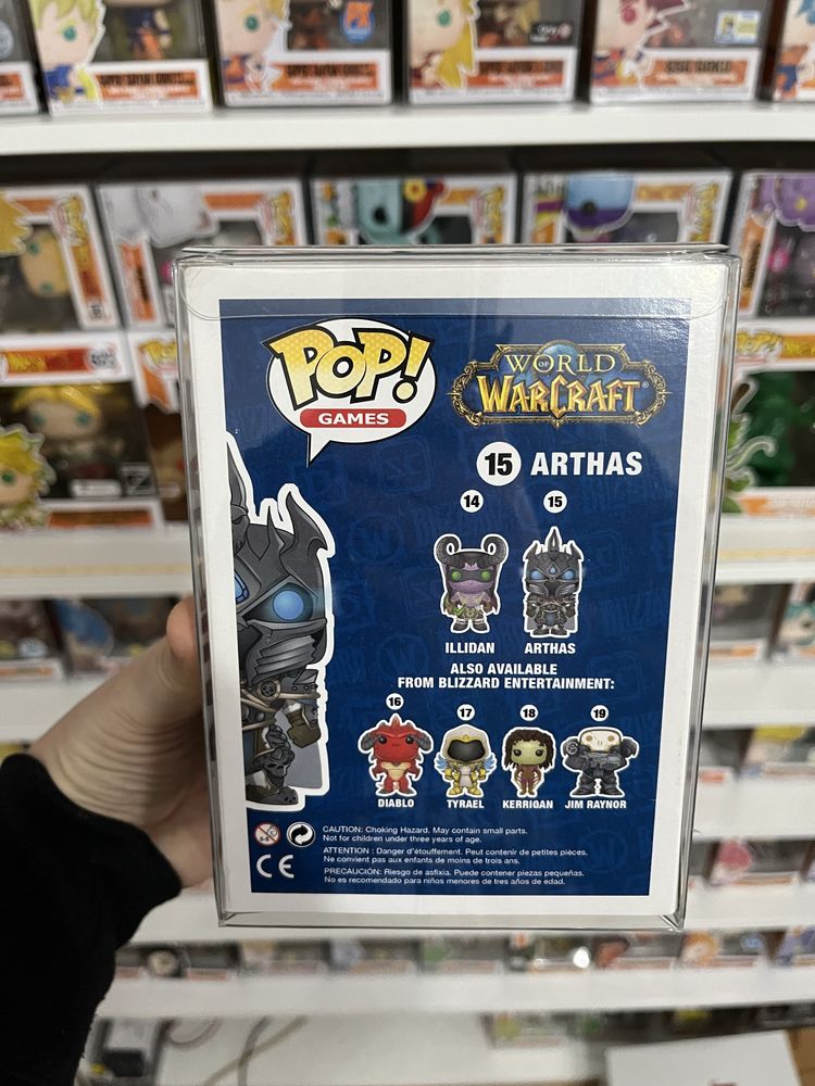 Funko pop 15 arthas world of warcraft