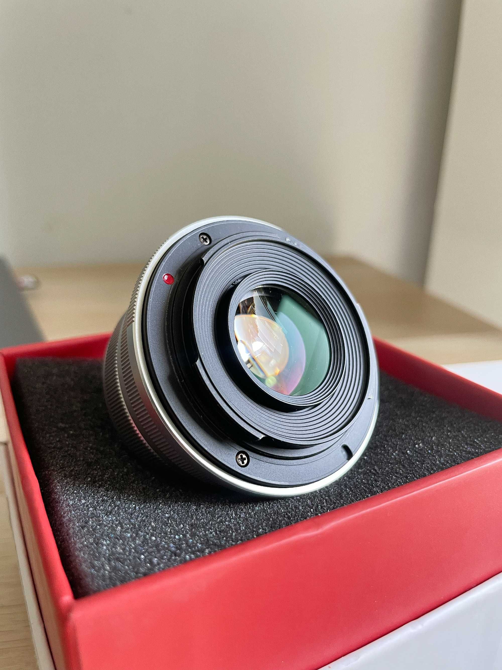7artisans Lente 25mm f/1.8 p/ Sony E-Mount (Cinza)