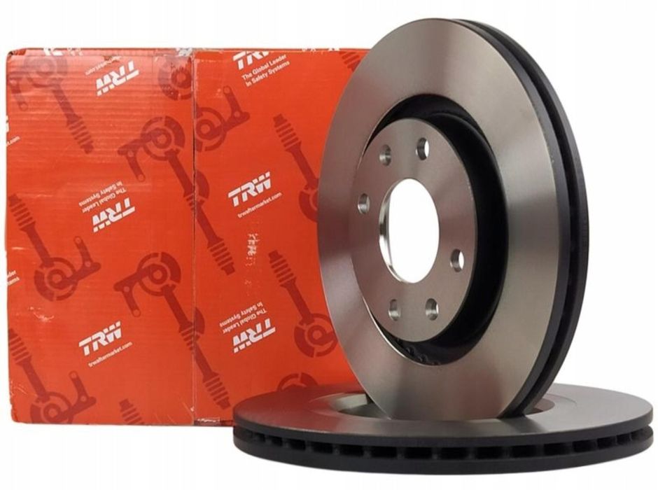 TRW Tarcze hamulcowe przód peugeot 307