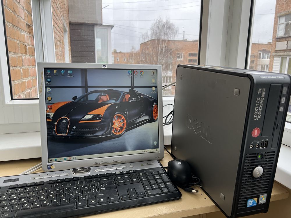 Готовый комплек системный блок  Dell Optiplex 760 + Монитор