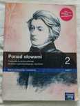 Ponad słowami 2  - cz.1 - zakres podstawowy i rozszerzony. Nowa era