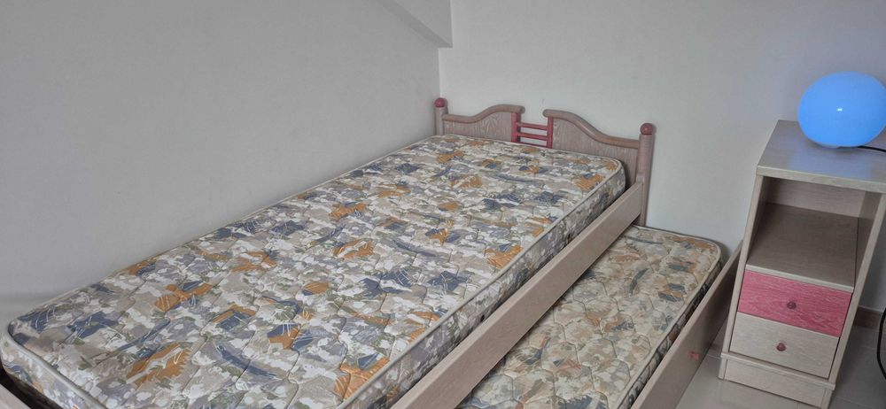 Cama dupla para menina