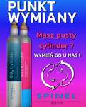 SIEDLCE Punkt wymiany butli naboju CO2 Sodastream Soda stream cylinder