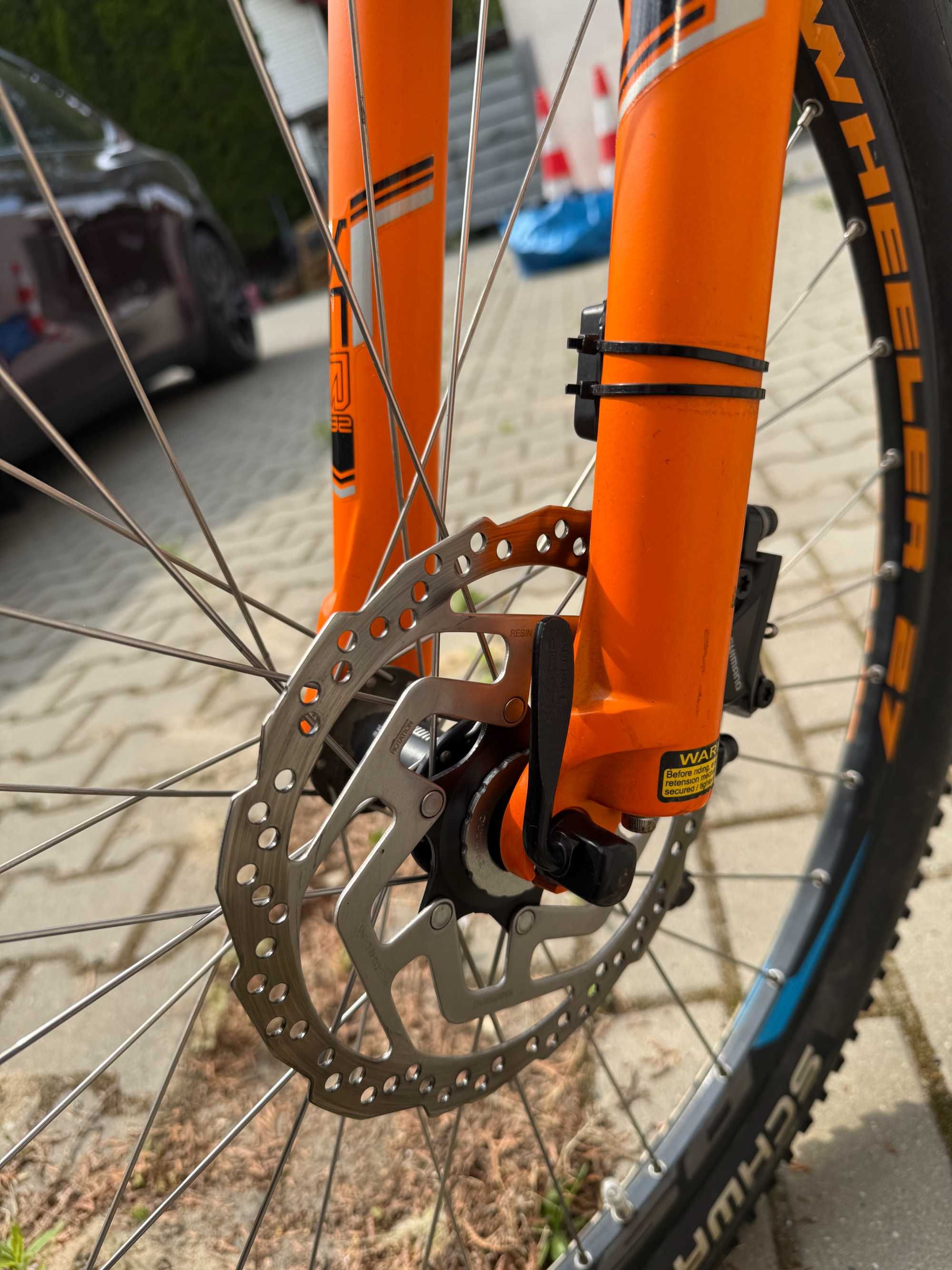 ROWER GÓRSKI MTB WHEELER REACTOR 400 27,5" rama 17" Shimano Super Stan