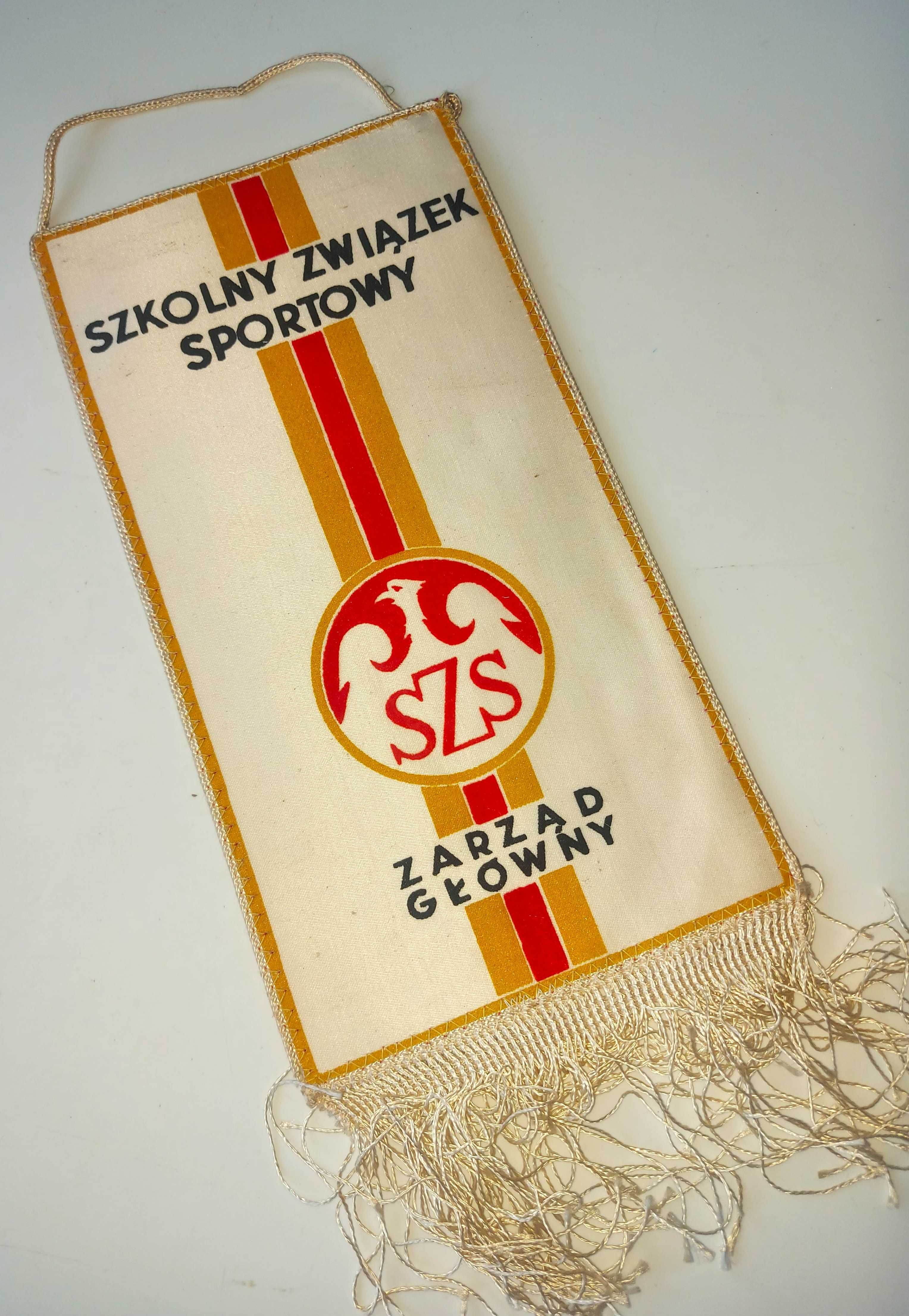 Proporczyk SzS Zarząd Główny Szkolny Związek Sportowy