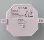 Actuador persianas ou circuito iluminação Chacon DiO 1 RF433MHz