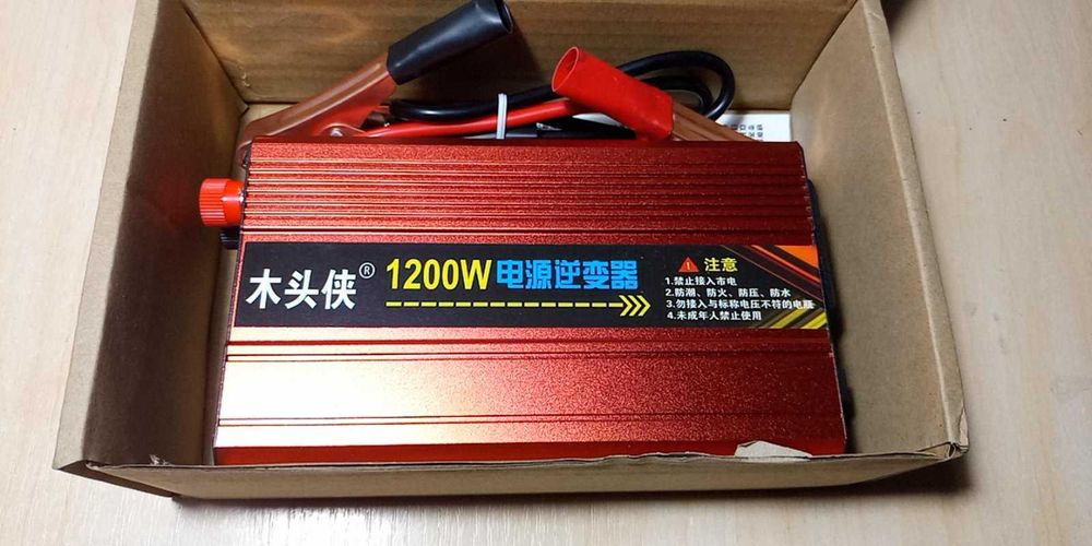 Инвертор 12в 1200W новый