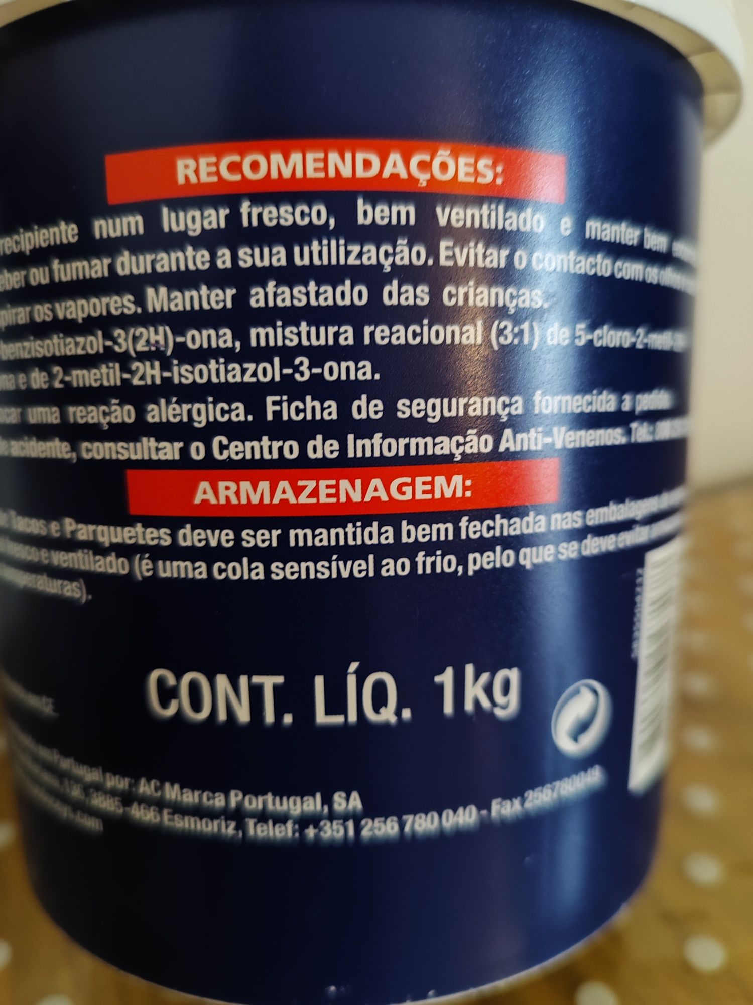 Cola tacos e parquetes NOVO 1L