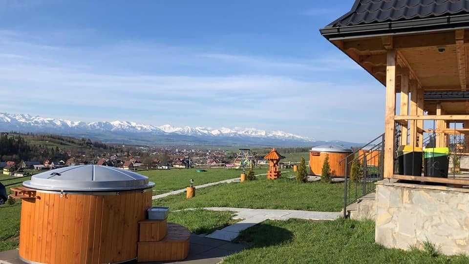 Domki w górach do wynajecia Tatry Gorce sauna jacuzzi balia