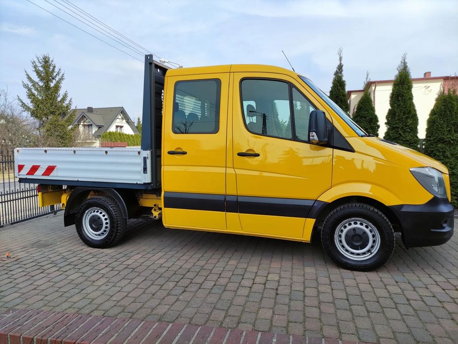 Mercedes-Benz Sprinter 313 CDI 130KM DOKA BRYGADOWY 6OSOBOWY zNiemiec1WŁklimatyzacja2014/2015