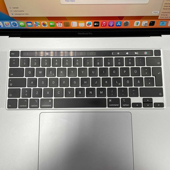 Apple MacBook Pro 16" (A2141) 2019 - I7 9 GEN 32GB , 512 SSD, Klasa A