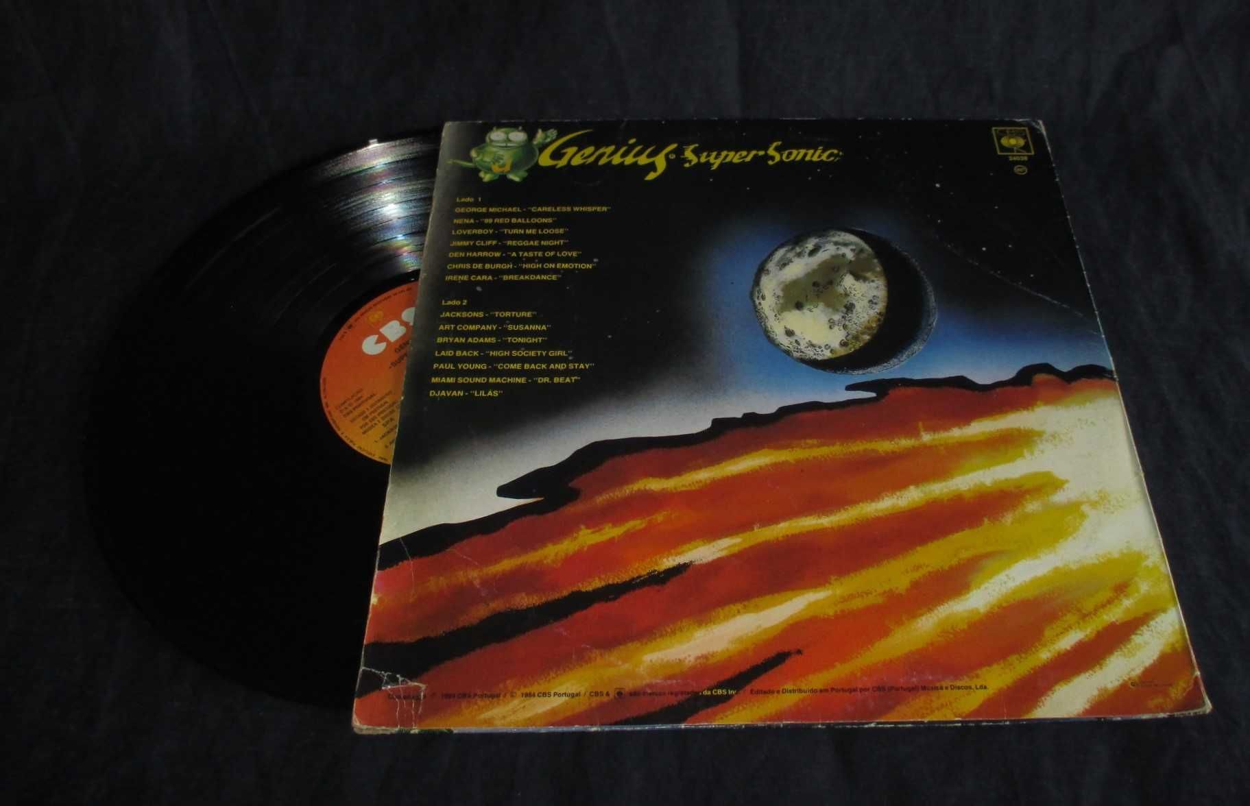 Disco LP Vinil  Genius Super Sonic 1984