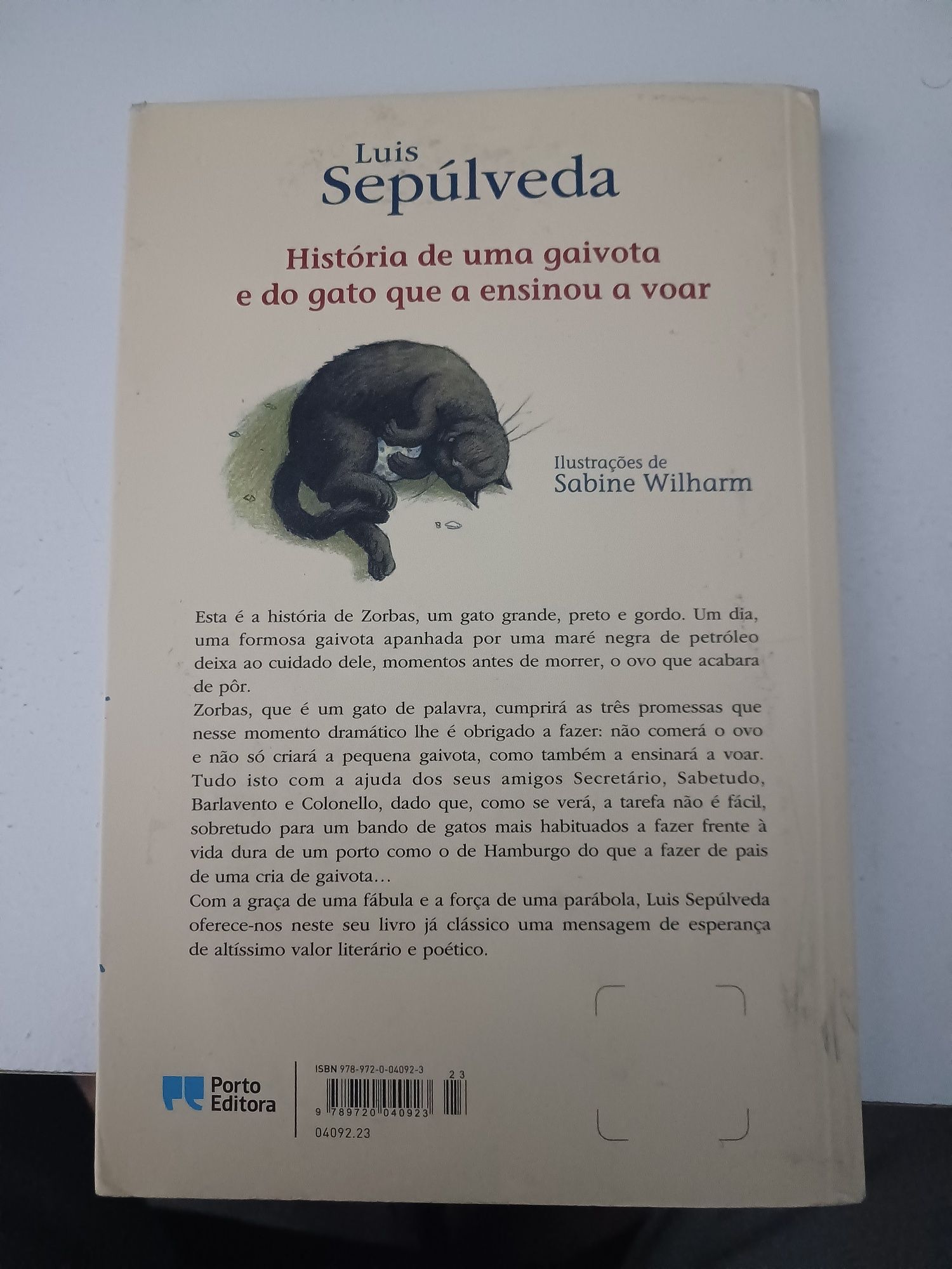 Livro de Luis Sepúlveda