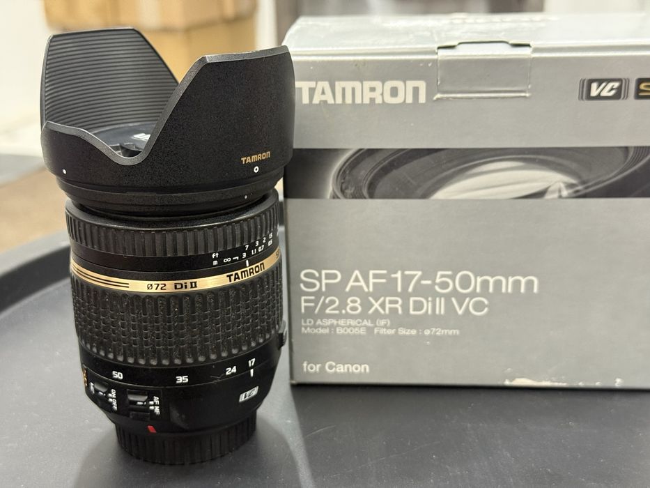 Tamron 17-50 / 2.8 / canon/ VC стабілізація