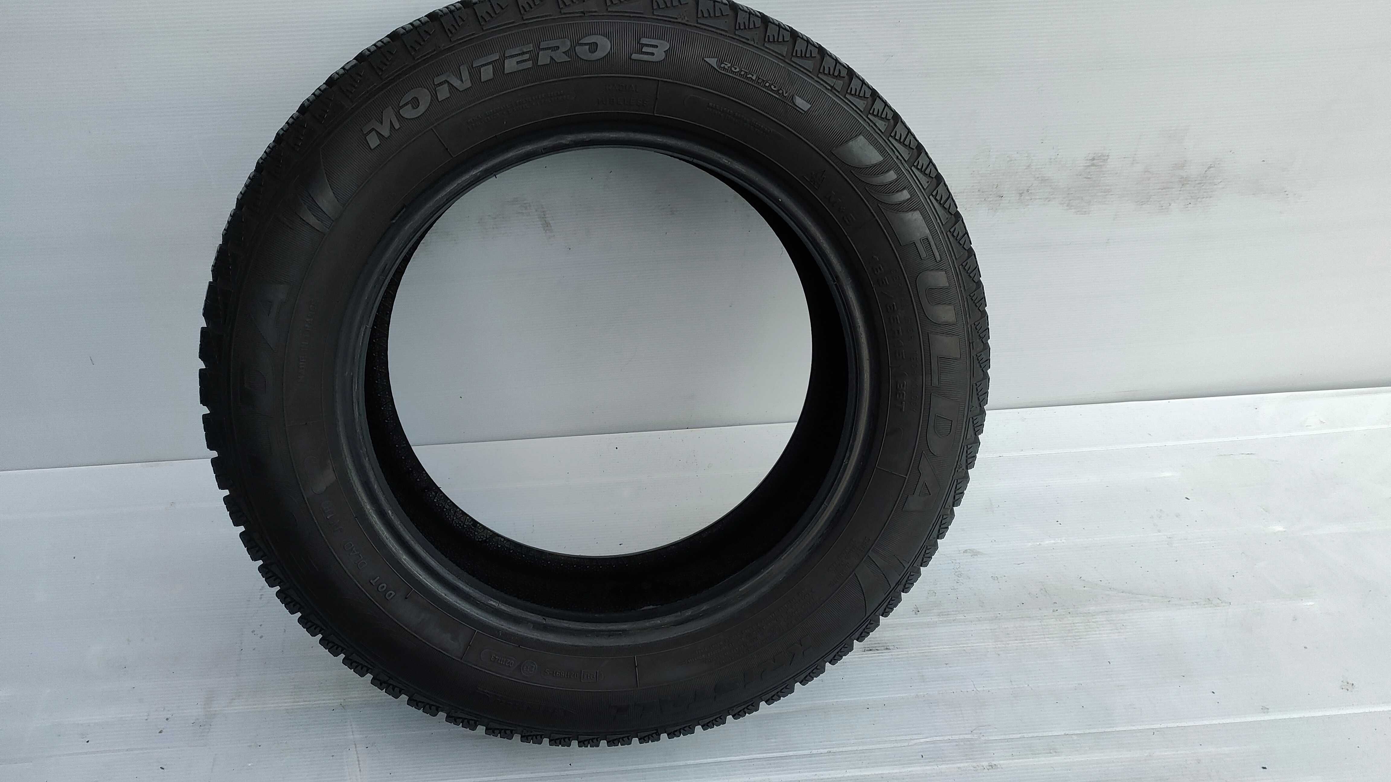 Opony Zimowe 185/65/15 Fulda 4szt 7mm