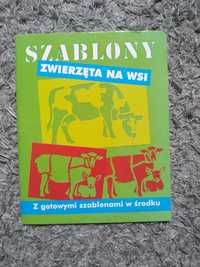 Szablony zwierzęta na wsi