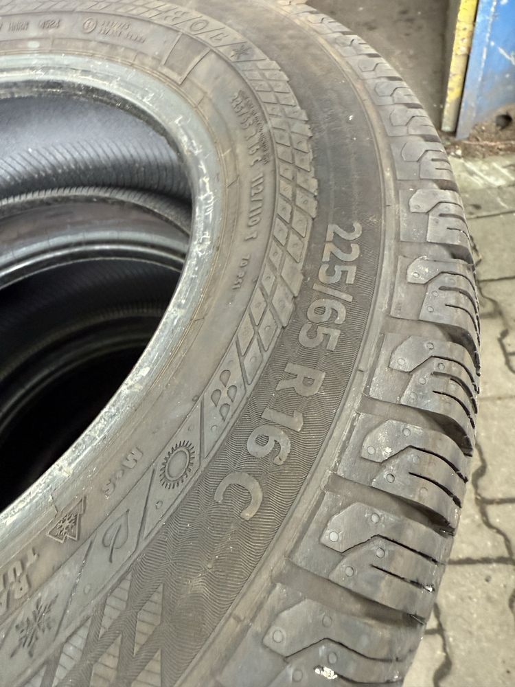 Całoroczne opony Continental 225/65r16c Jak nowe do busa 2024rok