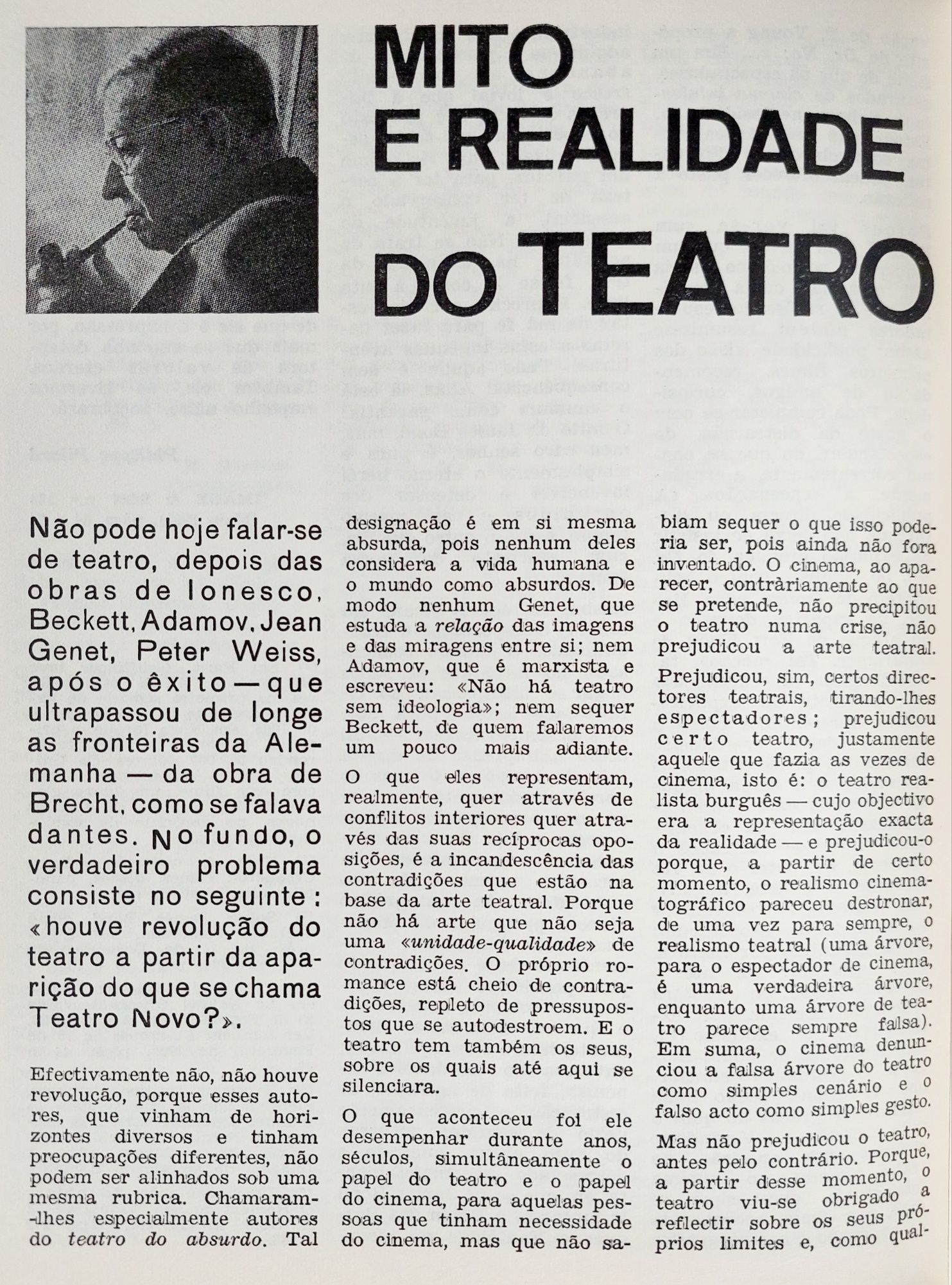 Jean-Paul Sartre e o Teatro