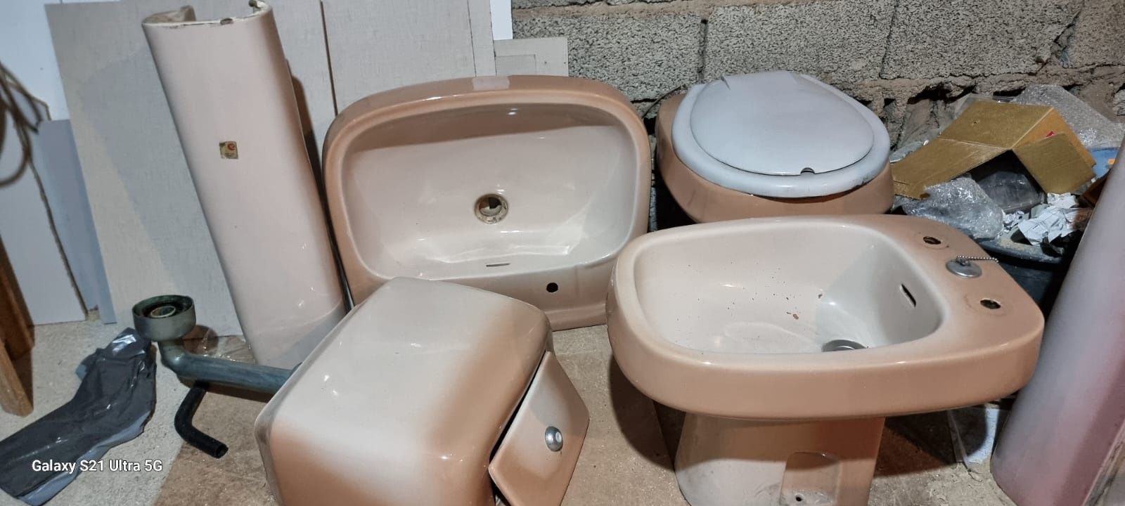 Conjunto louça casa de banho