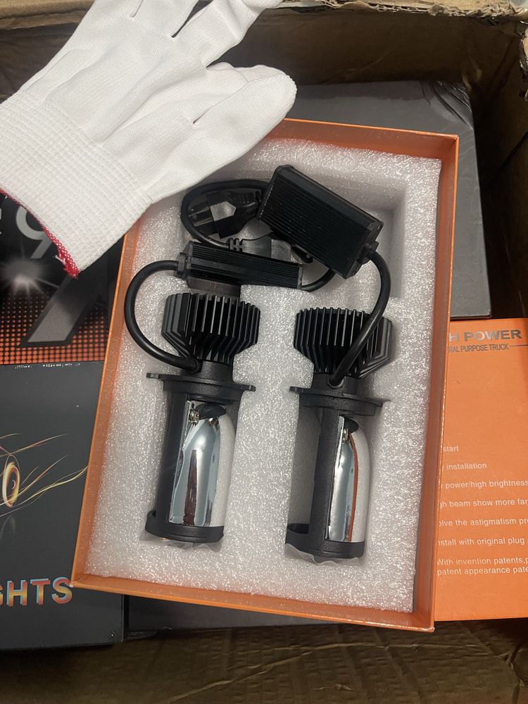 Міні BI-LED лінзи Y6 H4 50/80W 12-24V КОМПЛЕКТ 600 гр. БЕЗ ПРЕДОПЛАТ!