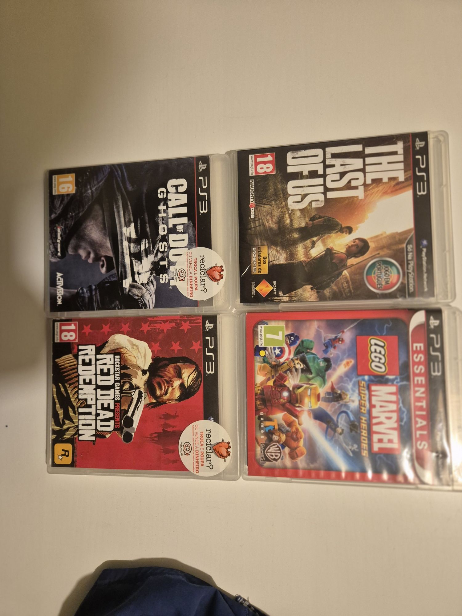 Jogos ps3 5 euros cada um