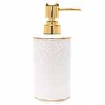 OUTLET Dozownik do mydła 350ml ze złotą pompką