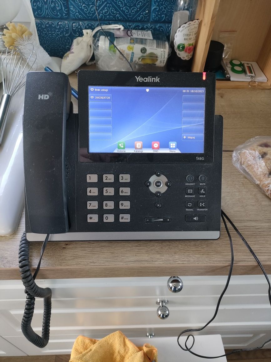 Telefon/Centrala stacjonarny YeaLink T48