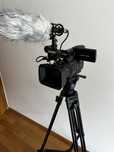 Kit Profissional de Filmagem - Sony NX5R + Tripé Benro + Microfones