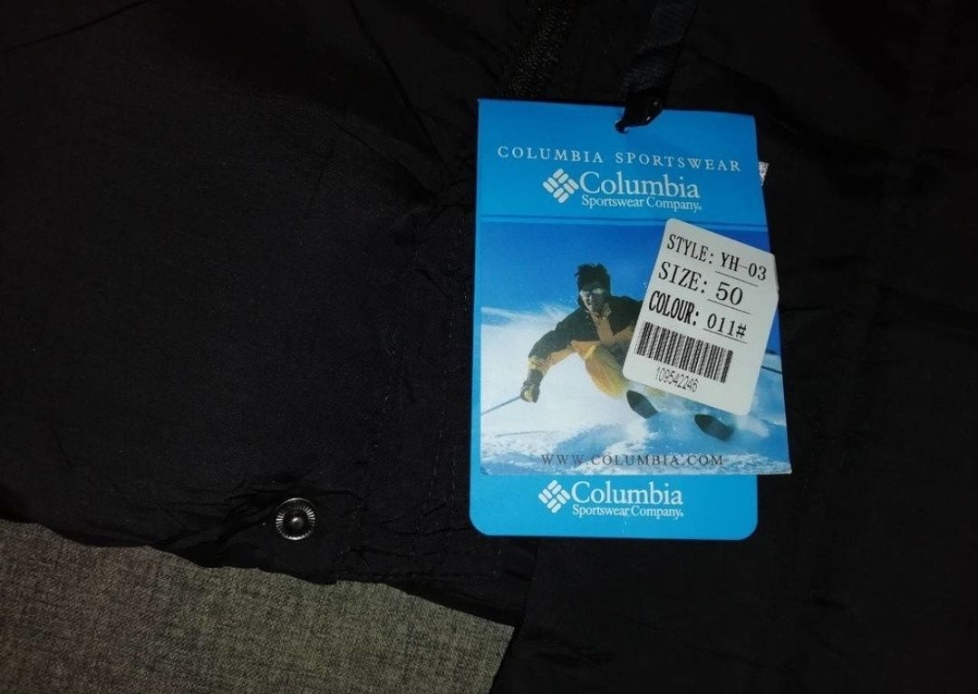 Мужскую зимняя курточка Columbia.