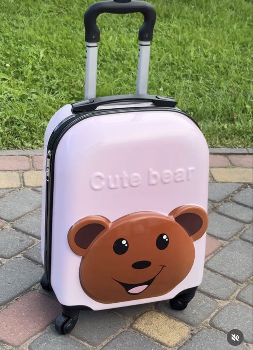 Дитяча дорожня валіза на колесах валіза для дітей дитяча валаза Чемодн