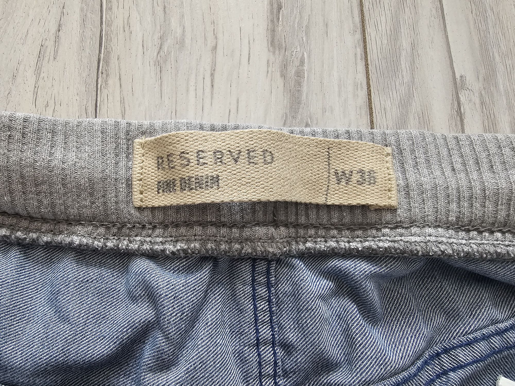 Szorty spodenki RESERVED w36 XL 3/4 jeans Dżinsy