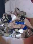 Chinelas de cunha