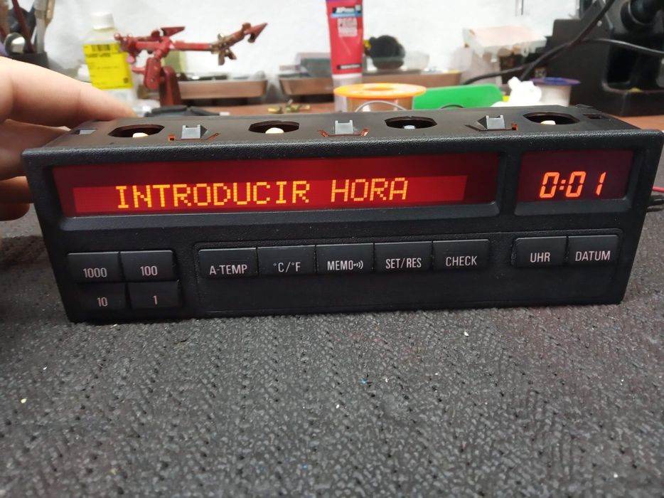 BMW série 3 E36 reparação ecrã computador de bordo