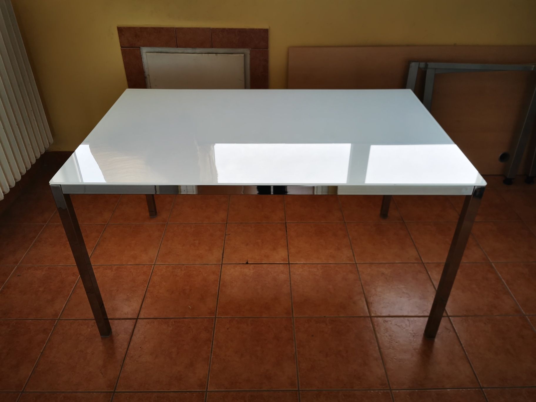 Stół szklany Ikea Torsby 135 x 85 cm