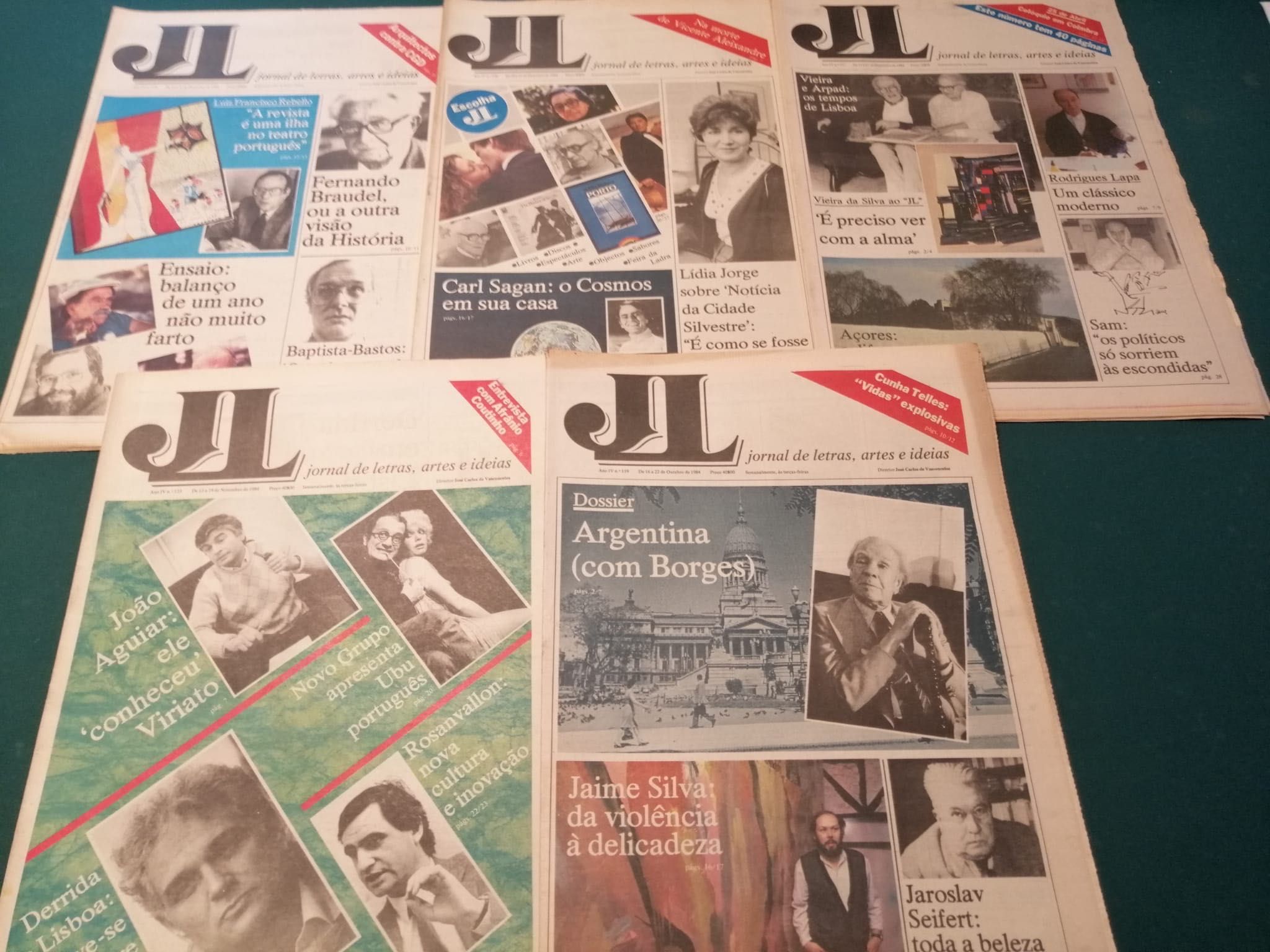 JL - Jornal de Letras, Artes e Ideias 1984