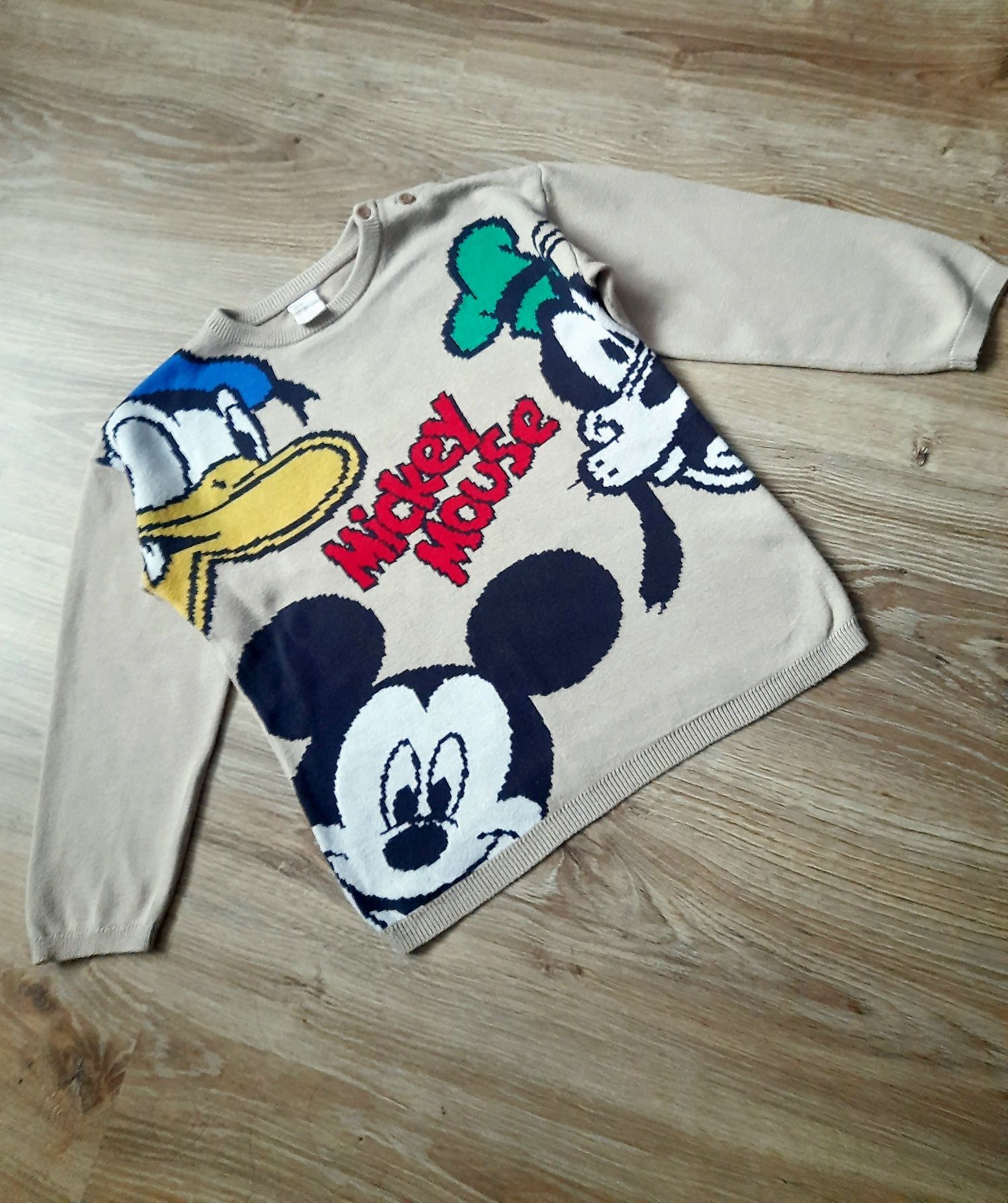 Sweter sweterek Disney myszka miki mouse 104/110