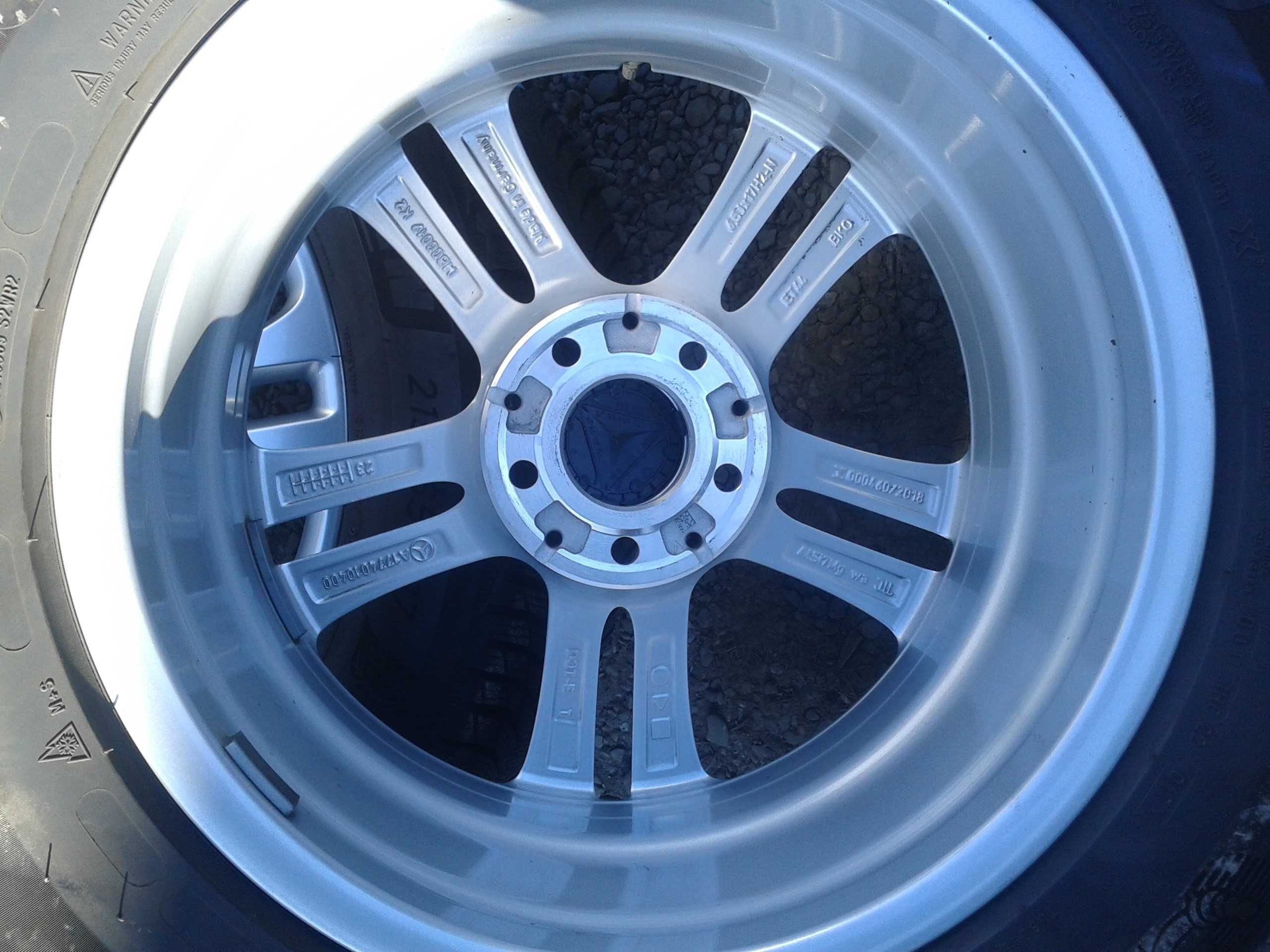 oryginalne felgi r17 glk ja nowe vito viano w447 w639 w204 w205 mielec