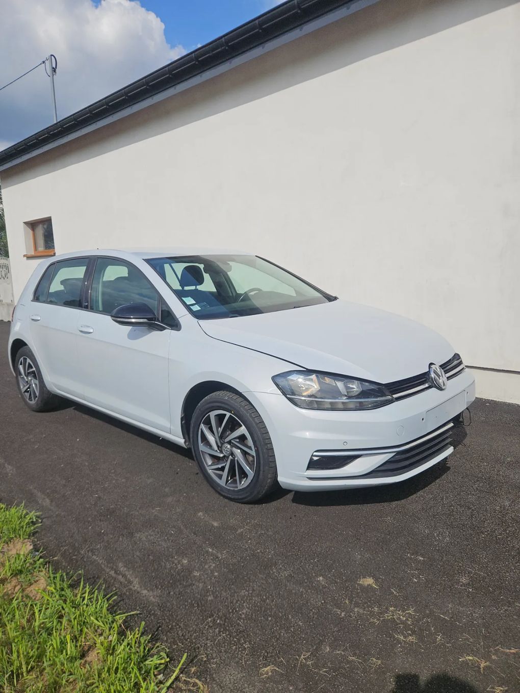 Volkswagen Golf Biała perła kamera Diesel