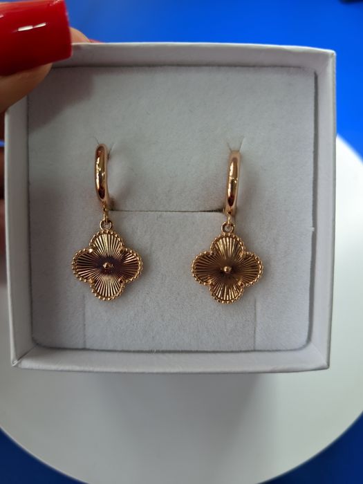 Сережки золото 585 маса 2.74