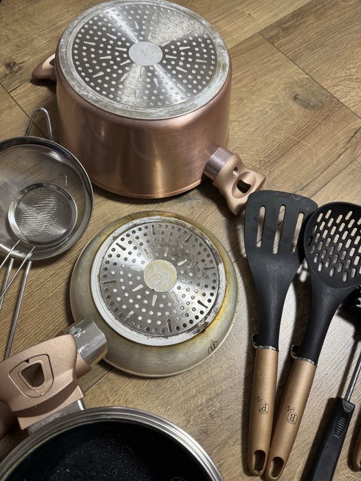 Набор посуду кастрюля сковорідка berlingerhaus