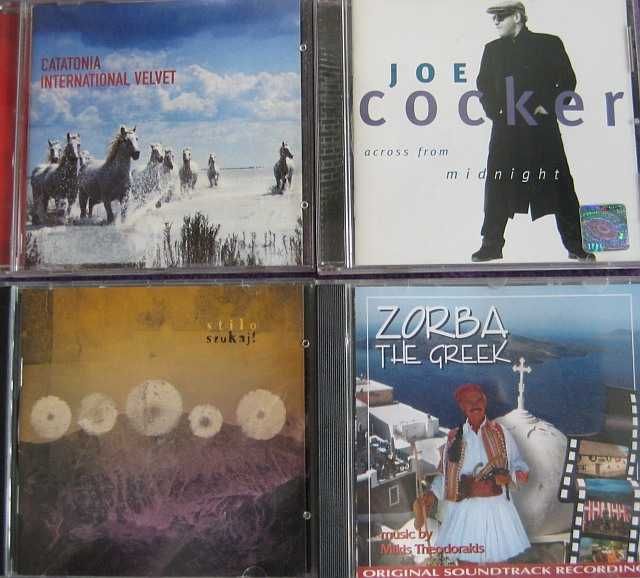 CD z muzyką Metheny, Manu Chao, Cocker, Catatonia, poważna, filmowa